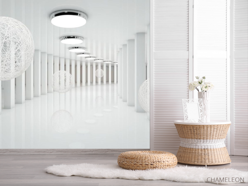 Фотошпалери Тунель зі сфер - 2