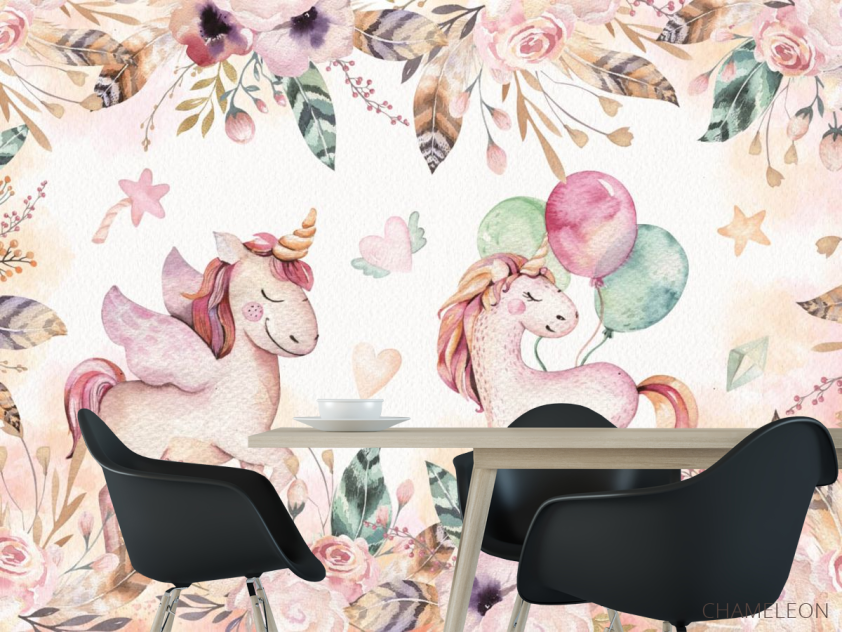 Фотошпалери рожеві поні - 1