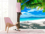 Фотошпалери Пляж з пальмами - 4