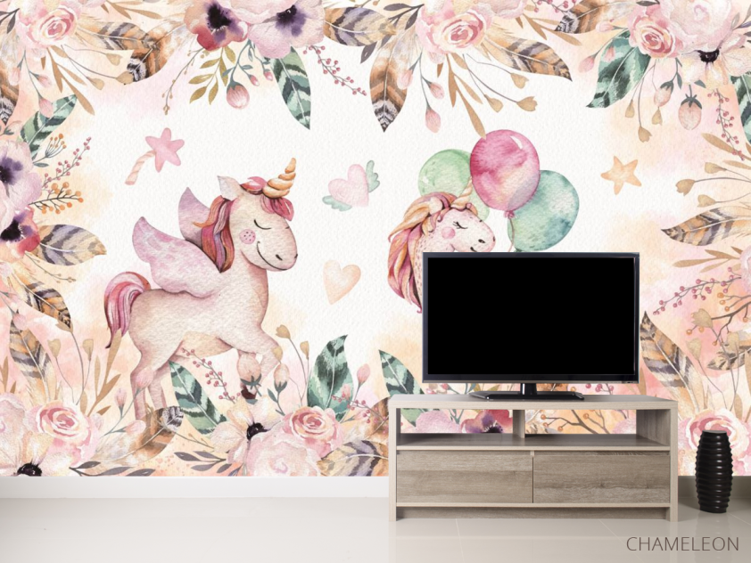 Фотообои Розовые пони - 2