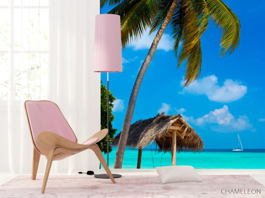 Фотошпалери Пальми і альтанка - 4