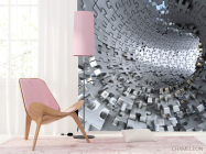 Фотошпалери 3Д тунель - 4