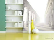 Фотошпалери Коридор білі арки - 3