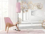 Фотошпалери 3D брошки і тунель - 4