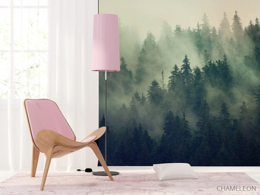 Фотошпалери туманні сосни - 4