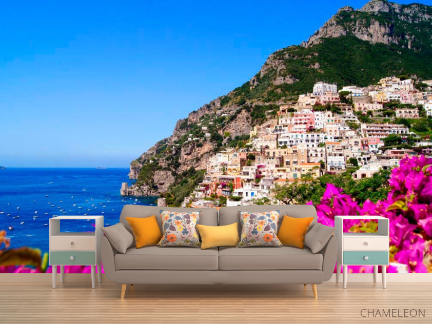 Фотообои Дома на скале - 1