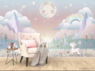 Фотообои Единорожцы для девочки - 4