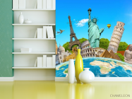 Фотошпалери для кабінету географії - 3