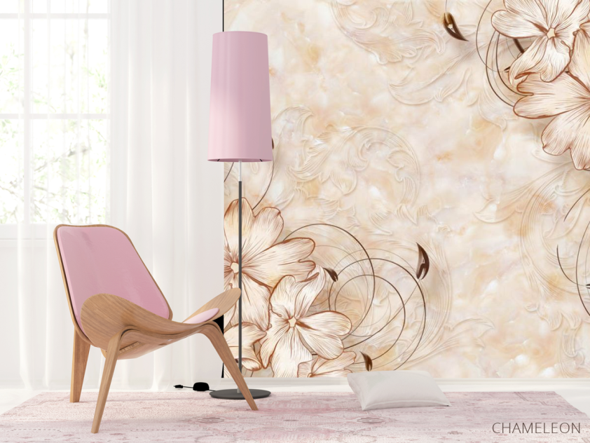 Фотошпалери Векторні квіти - 4