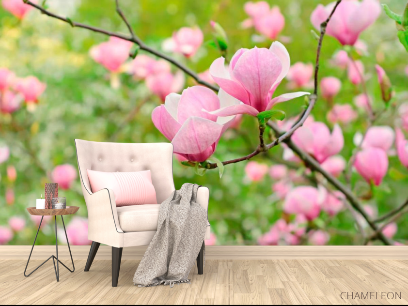 Фотообои Розовый имбирь - 4