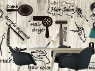 Фотошпалери для перукарні - 1