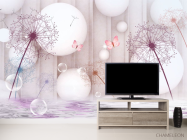 Фотообои одуванчики и шары - 2