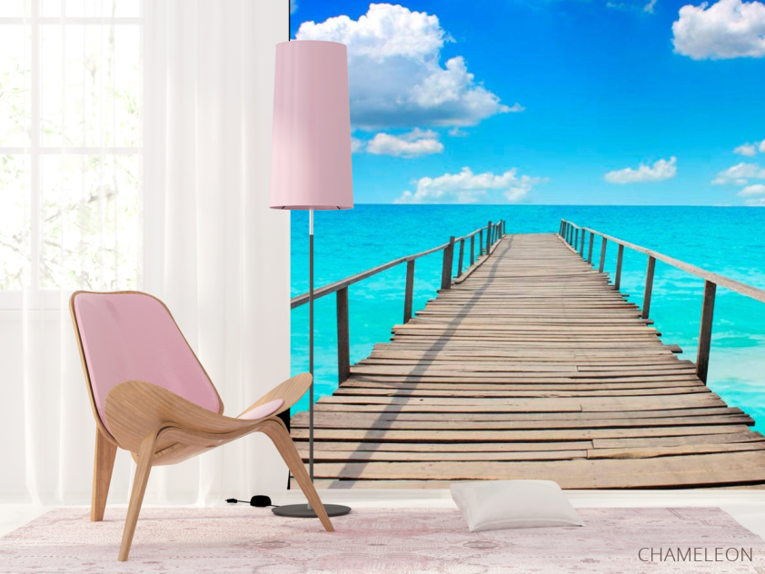 Фотошпалери Місток в море - 4