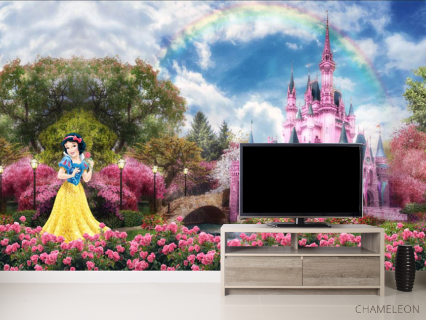 Фотообои Замок и белоснежка - 2