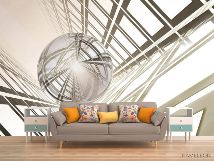 Фотообои 3d шар - 1