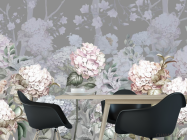 Фотошпалери дизайнерські гортензії - 1