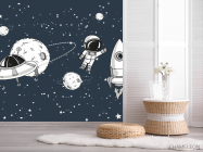 Фотошпалери дитячий космос - 2