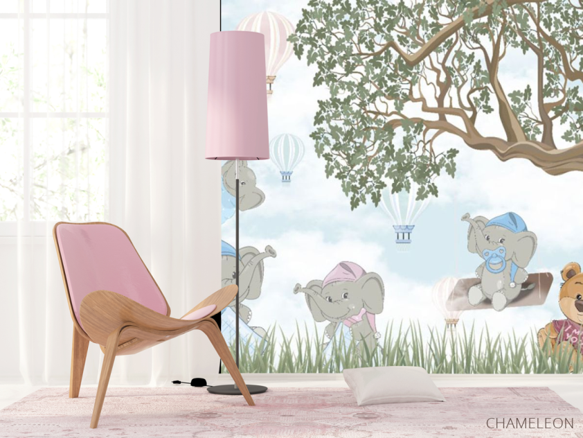 Фотошпалери для наймолодших зі звірками - 4