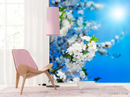 Фотообои Цветущие весной персики - 4