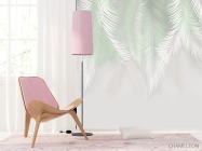 Фотошпалери фреска з листям - 4