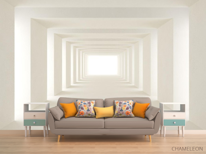 Фотообои 3д тоннель - 1