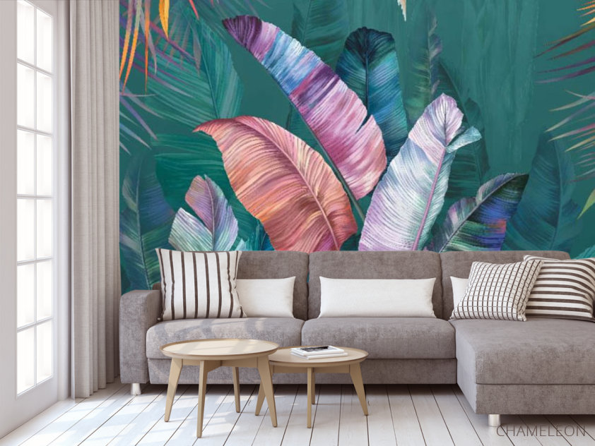 Фотообои Топические листья - 3