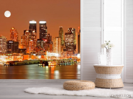 Фотошпалери Місяць, ніч, New York - 2