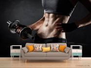 Фотообои для фитнес салона - 1