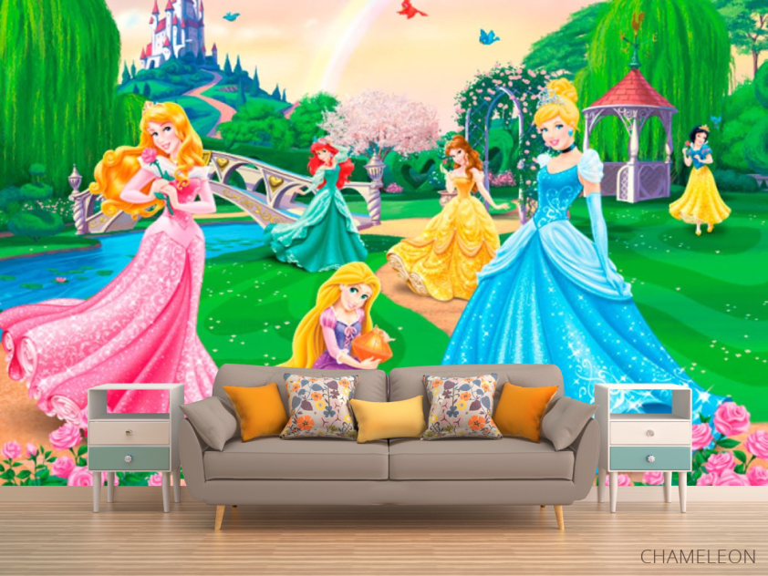 Фотообои Три принцессы - 1