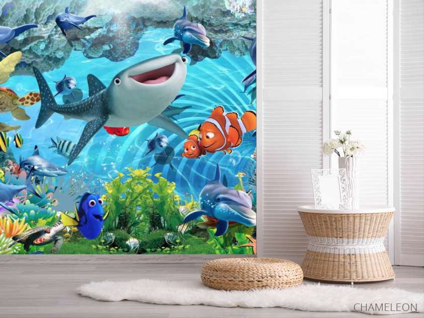 Фотошпалери 3Д підводний світ - 2