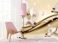 Фотошпалери 3D Квіти Орхідеї - 4