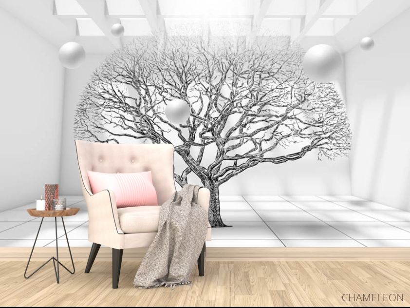 Фотообои 3д дерево - 4