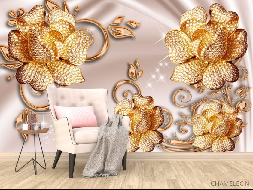 Фотообои Королевские брошки - 4