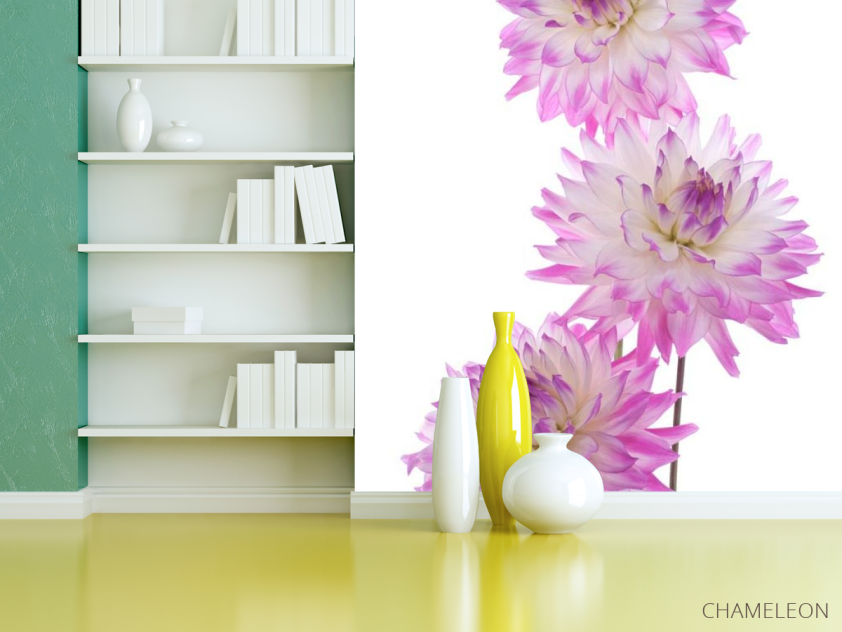 Фотошпалери Півонія бузковий - 3