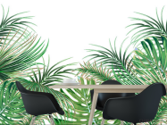 Фотошпалери тропічні листя - 1