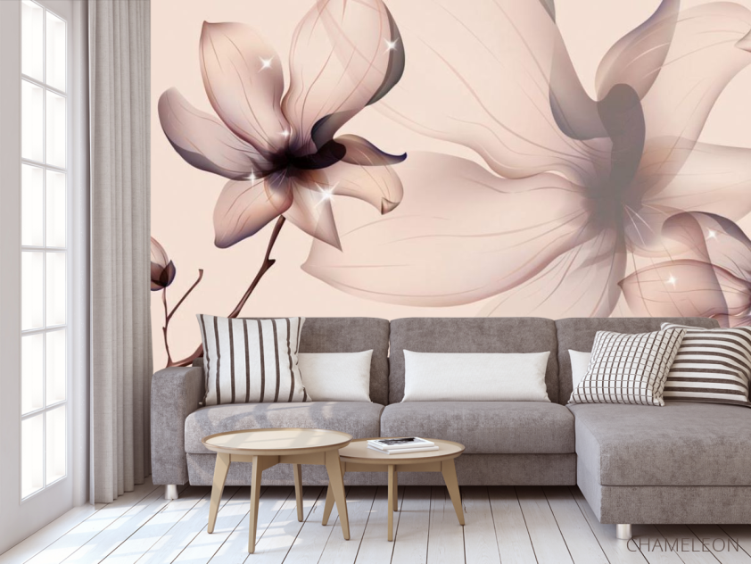 Фотообои в кухню Цветы - 3