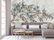 Фотообои 3Д ветка - 3