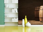 Фотошпалери бочки з вином - 3