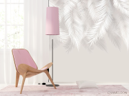 Фотошпалери ніжні тропічні листя - 4