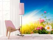 Фотообои Бескрайнее цветущее поле - 4