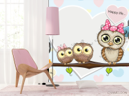 Фотошпалери Совушки - 4