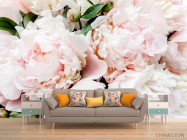 Фотообои Персиковые пионы - 1