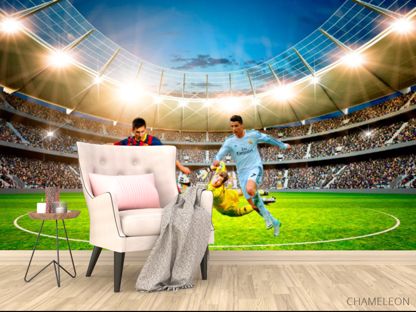 Фотообои Футбольные игроки - 4