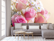 Фотообои Розовые розы - 3