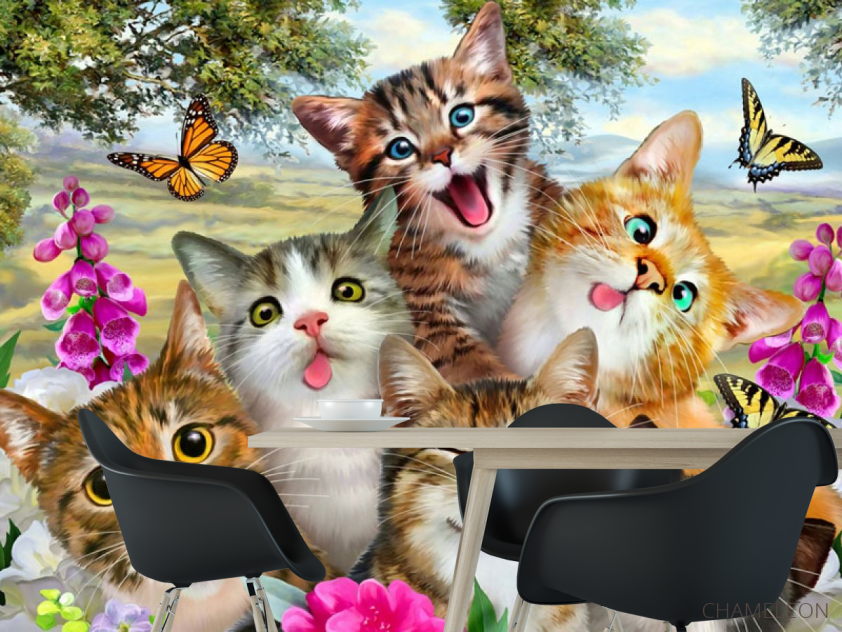 Фотошпалери Кошенята - 1