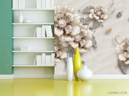 Фотошпалери 3д брошь - 3