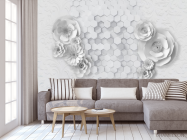 Фотообои 3D цветы - 3