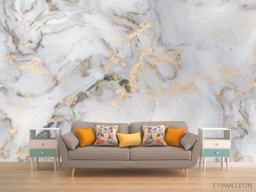 Фотообои Светлый мрамор - 1