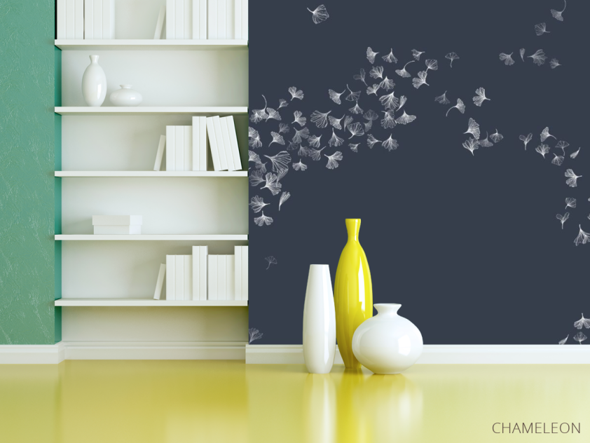 Фотошпалери кульбаба в стилі line art - 3