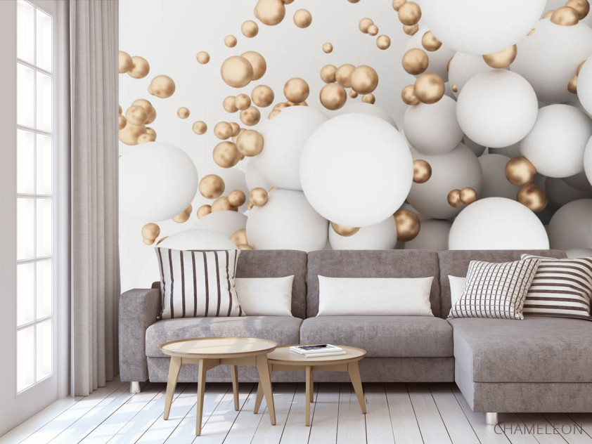 Фотообои Шары 3д - 3